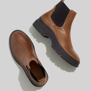 Madewell Chelsea Chunky Sole boots